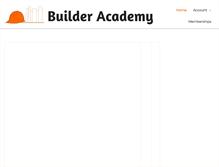 Tablet Screenshot of builder-academy.com